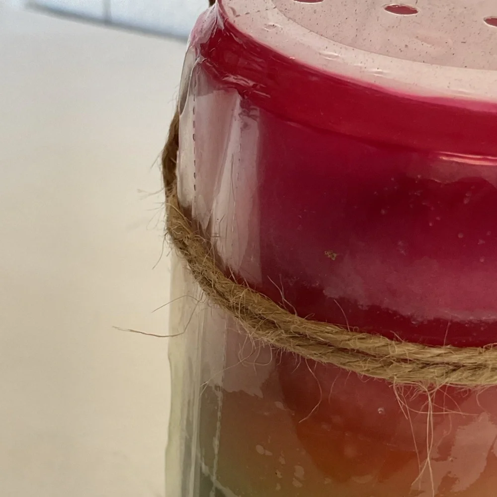 Pier 1 Citronella Pillar Candle NWT